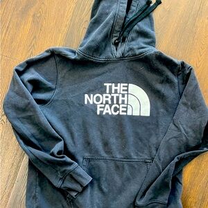 The north face hooded sweatshirt